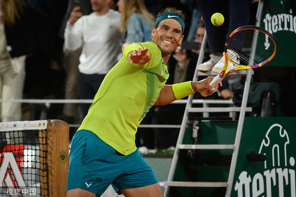 年终总决赛险胜法网，纳达尔带队取胜