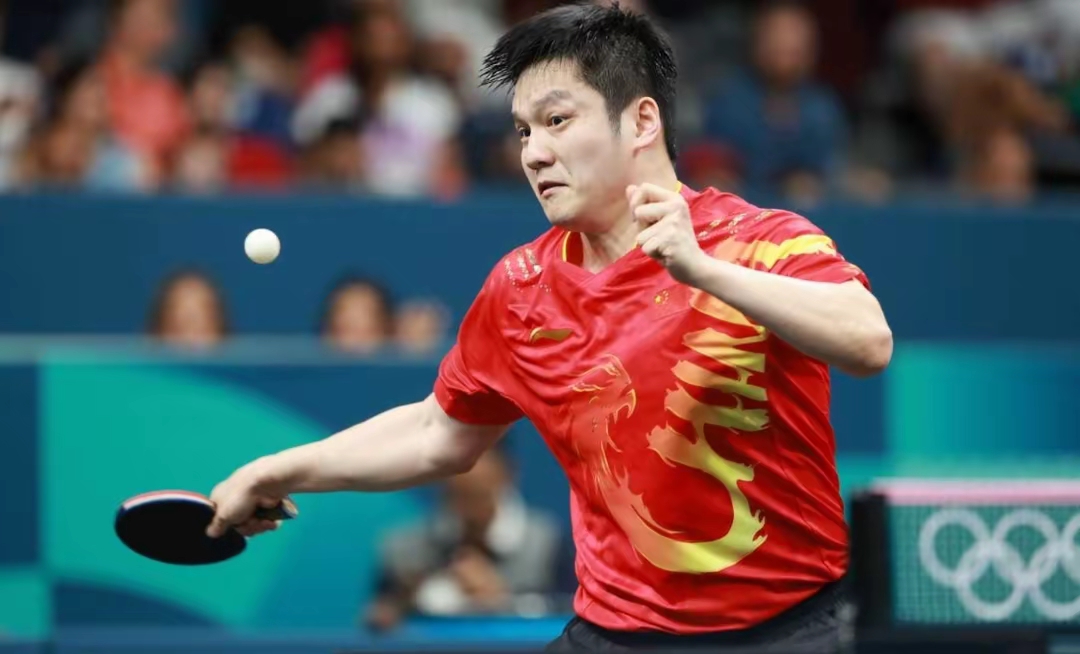 中国乒乓球队绝杀法国乒乓球队，樊振东惊艳世界