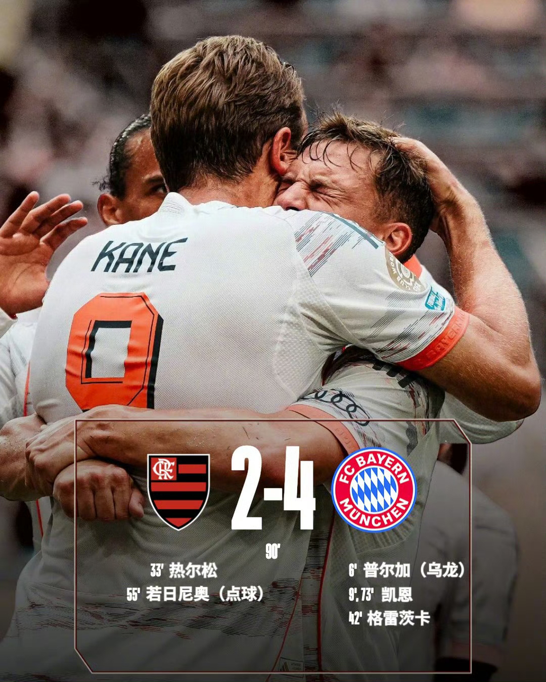 拜仁完胜德国，本泽马统治全场