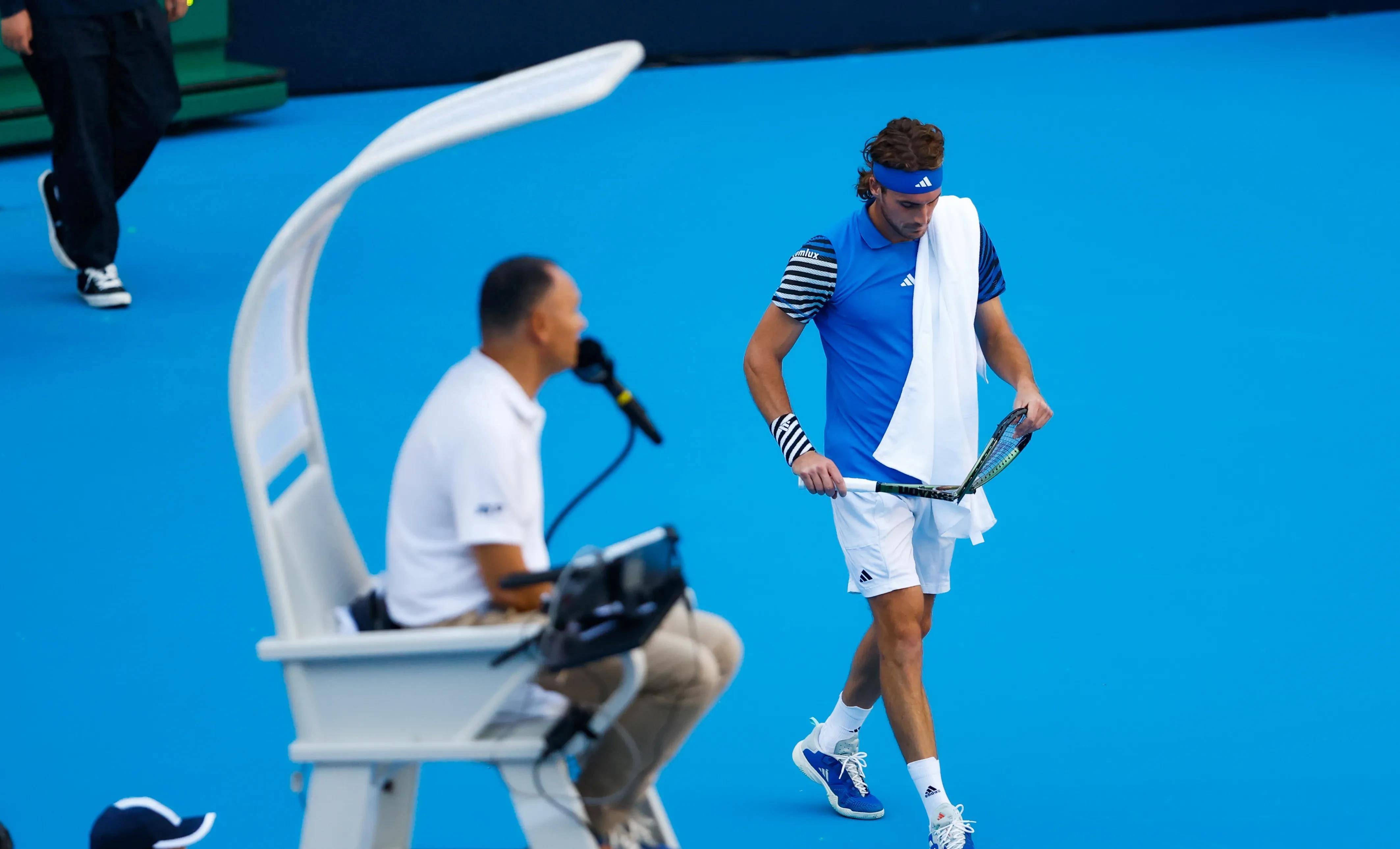 美网力克澳网，西西帕斯统治全场