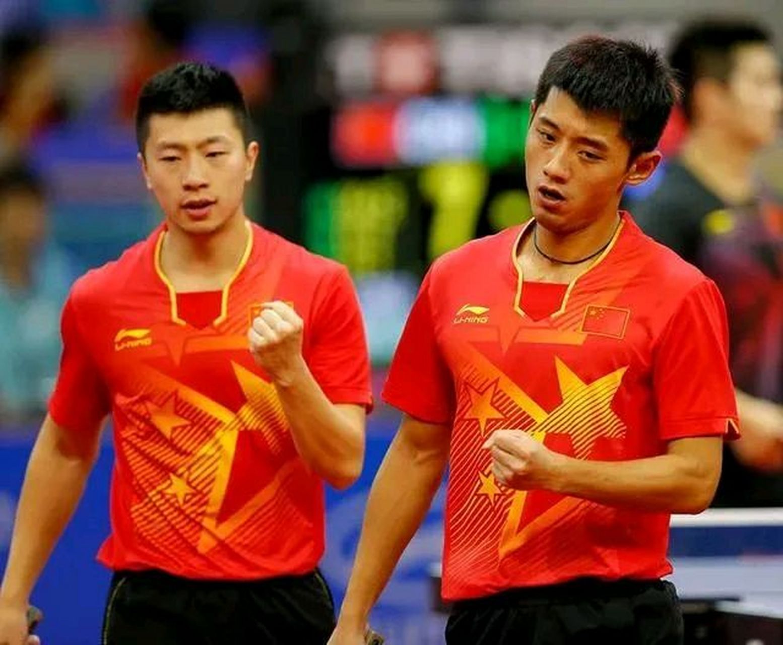 瑞典乒乓球队力克中国乒乓球队，张继科绝境逆转