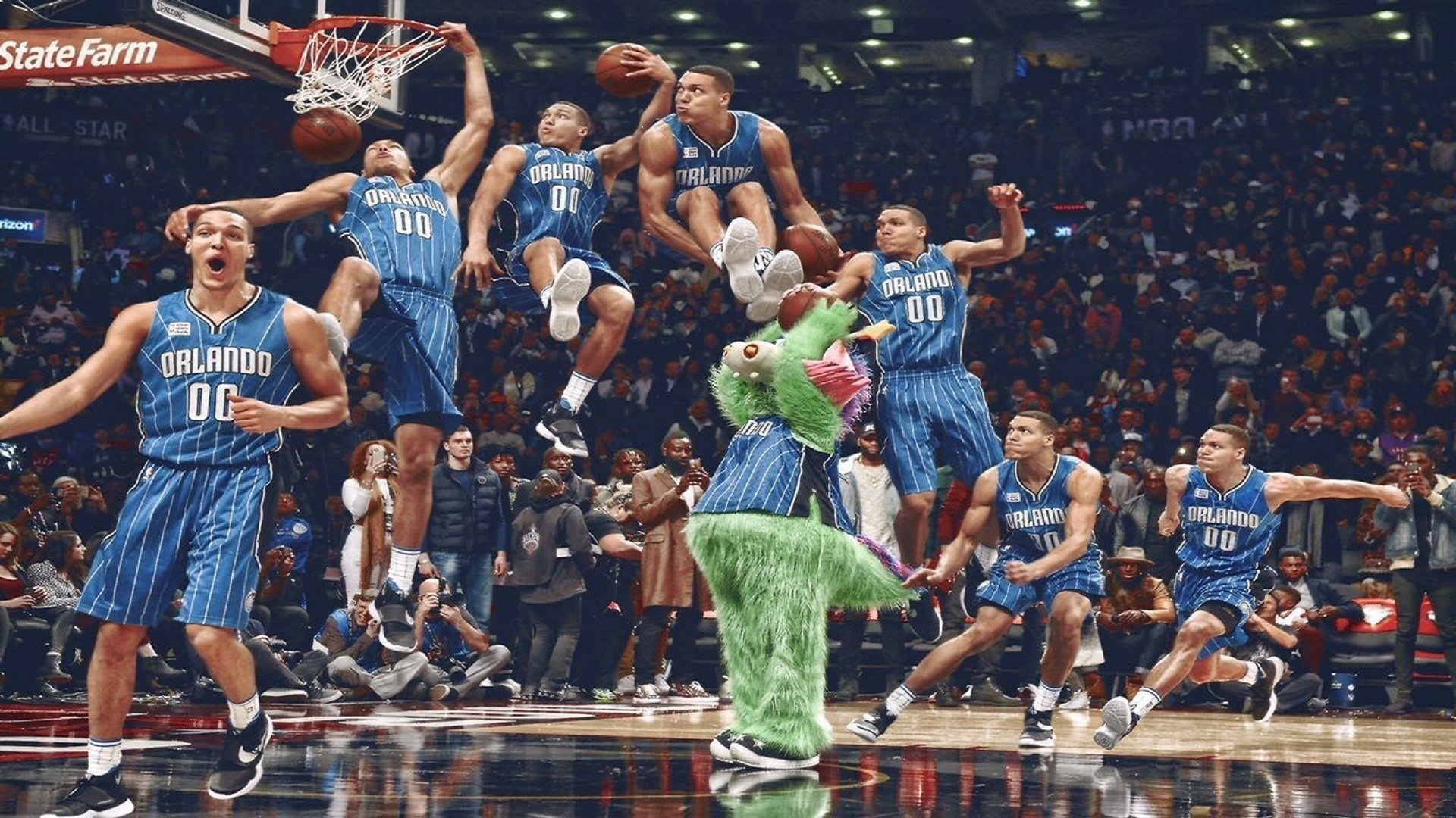 唯一的神迹，当魔术正面击溃公牛，米切尔在西甲国家德比封神